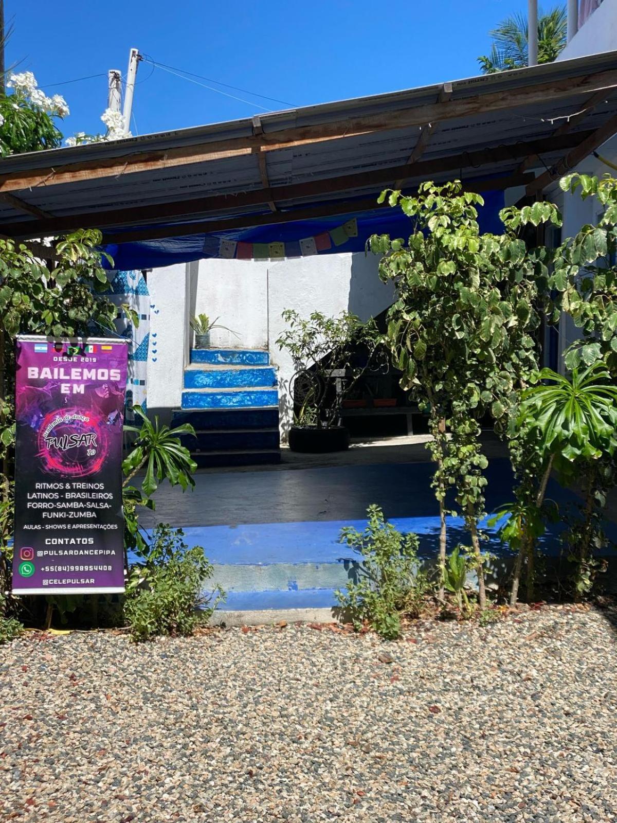 Casinha Blue Pipa Hostel Praia de Pipa Bagian luar foto